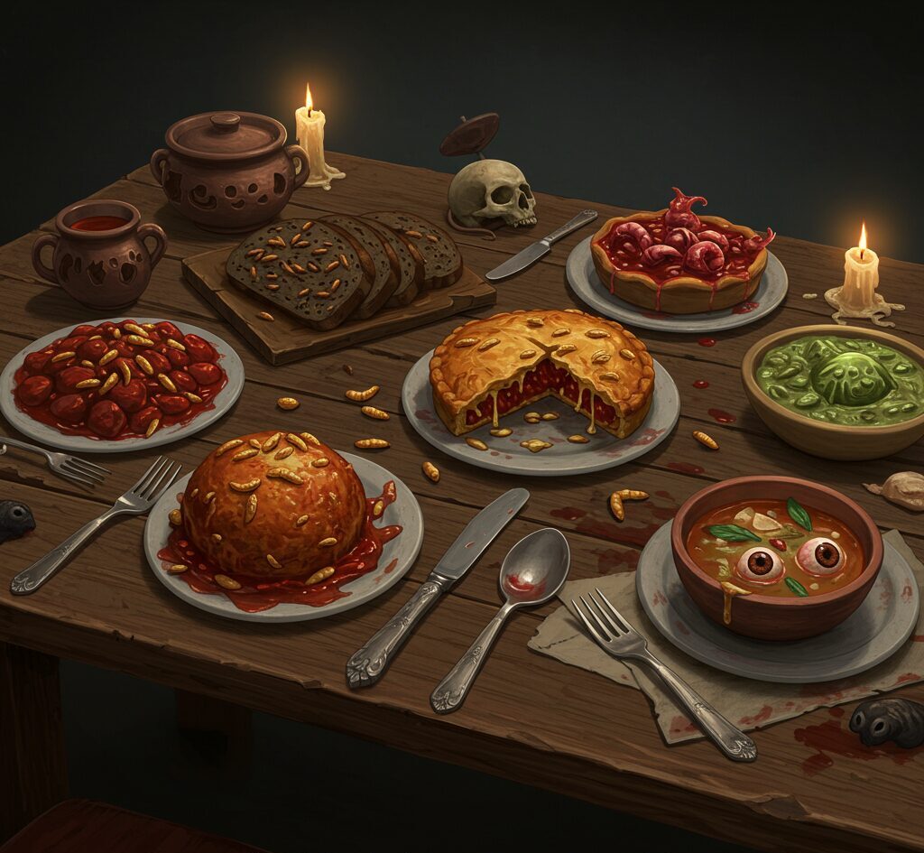 The Grimdark Feast: A Table for Disgusting Dining