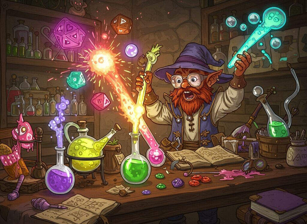 Consumable Chaos: Adding Risk and Flavour with Magical Side-Effects