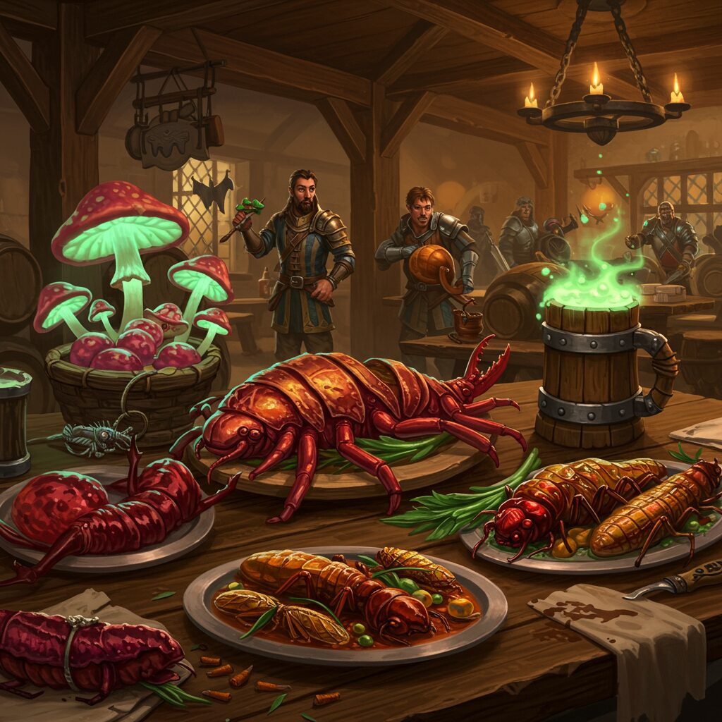 Beyond Stew and Ale: A Random Table for Unique Fantasy Food