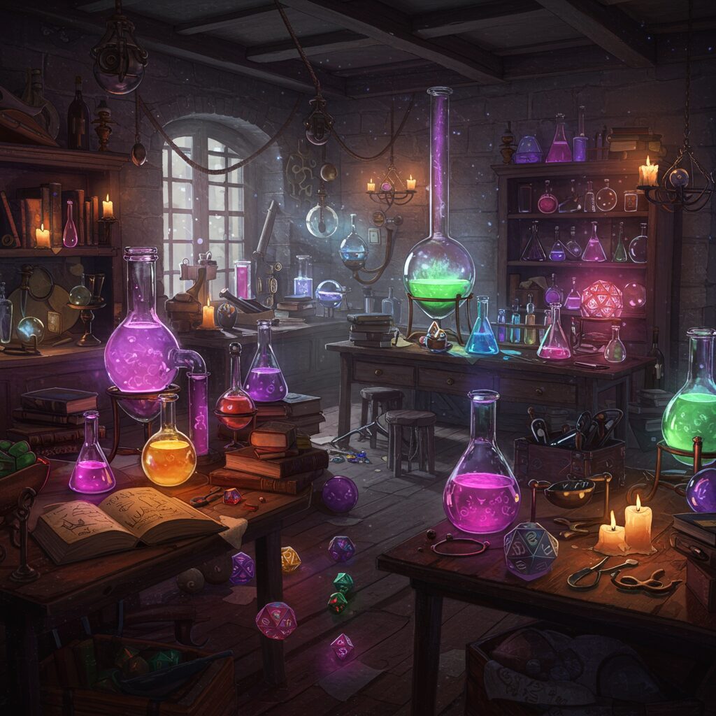 Rolling the Dice on Disaster: The Wild Alchemy Mishap Table