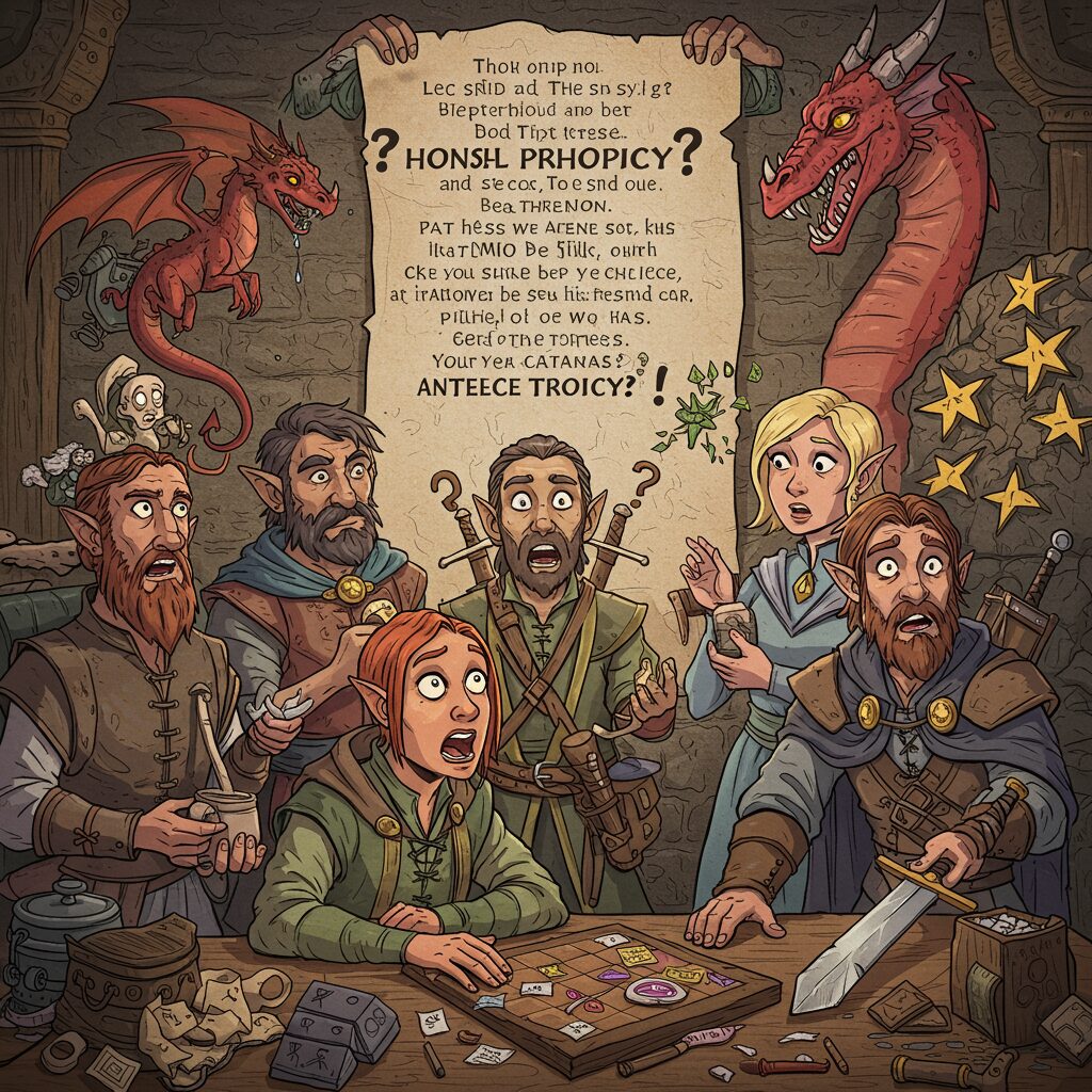 Spice Up Your TTRPG: The Ultimate Misheard Prophecies Table