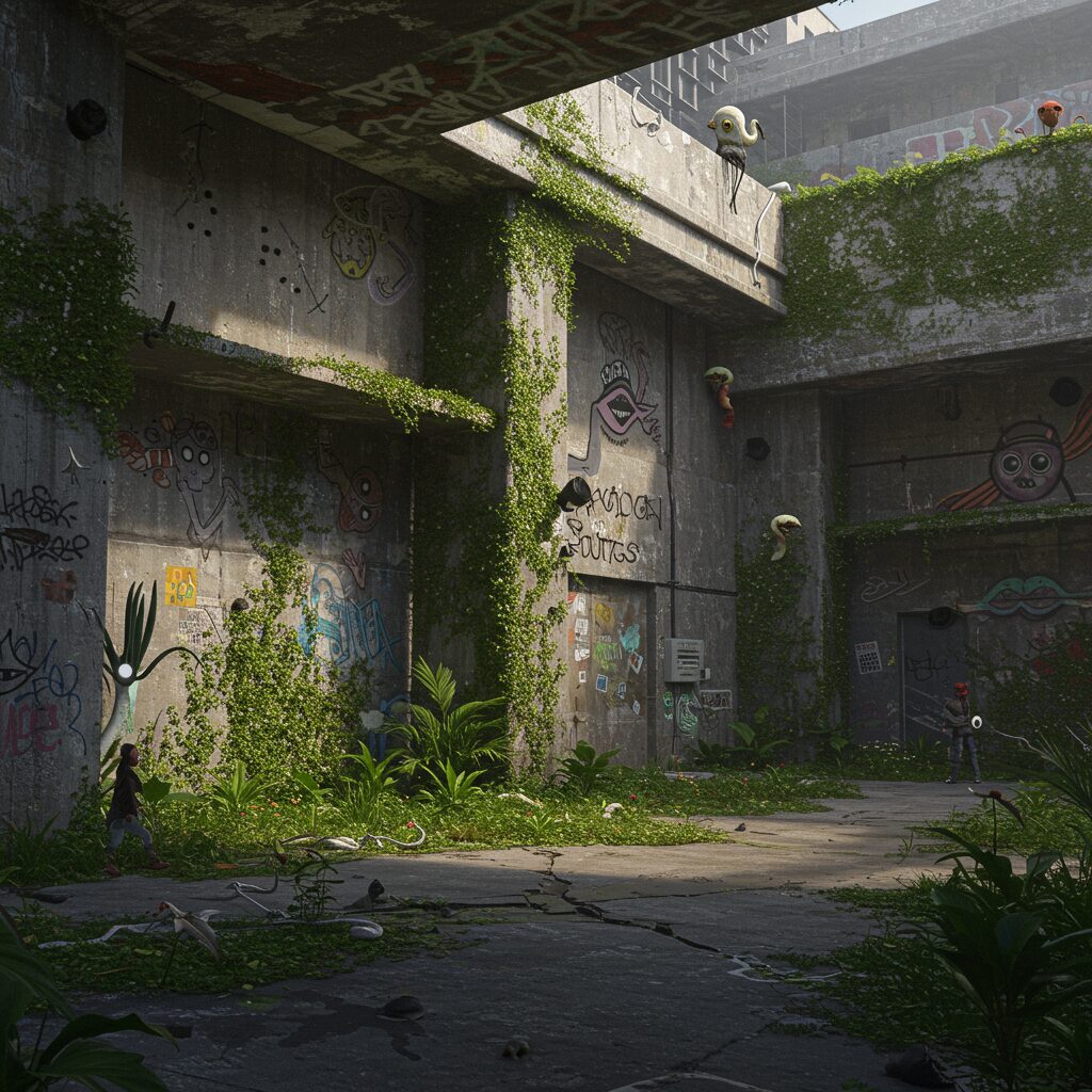 Unleash the Urban Wilds: A D10 Encounter Table for Your TTRPG!